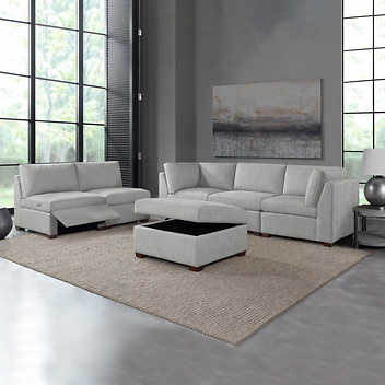 Thomasville Rockford 6-piece Fabric Modular Sectional