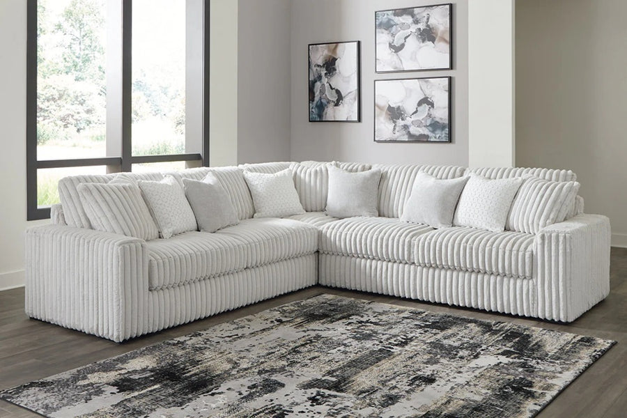 Stupendous Alloy 3-Piece Sectional – Stylish, Spacious, and Comfortable, ETA March 10th