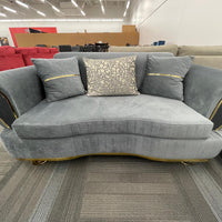 KELEBEK GRAY SOFA, LOVESEAT & CHAIR SET