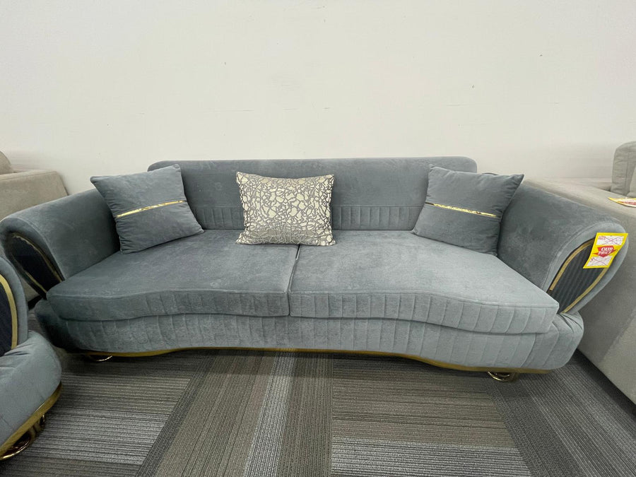 KELEBEK GRAY SOFA, LOVESEAT & CHAIR SET