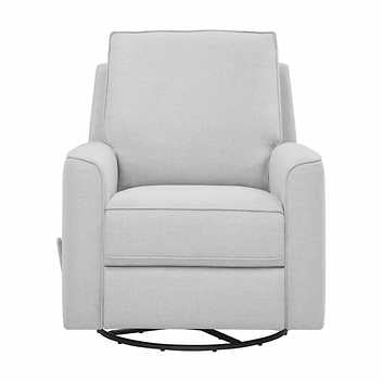 True Innovations Paxley Fabric Swivel Glider Recliner