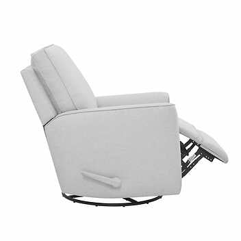 True Innovations Paxley Fabric Swivel Glider Recliner