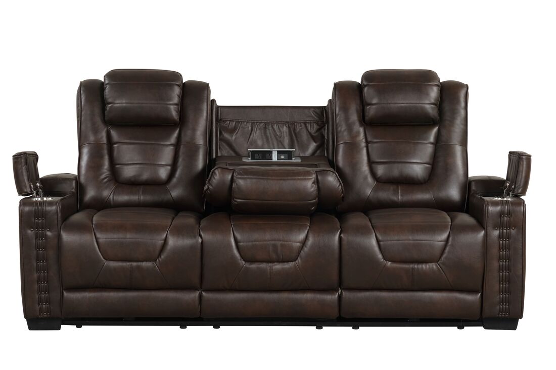 Eric Brown - 3PC Power Reclining Set-5 POWER SEATING-5 POWER HEADREST-5 USB CHARGING PORTS-HIDDEN STORAGE IN EACH ARM, BLUETOOTH SPEAKERS IN LOVESEAT/ PRE-ORDER