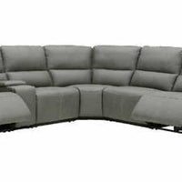 Sweeney 6-piece Fabric Power Reclining Sectional with Power Headrests (ETA 8/30)