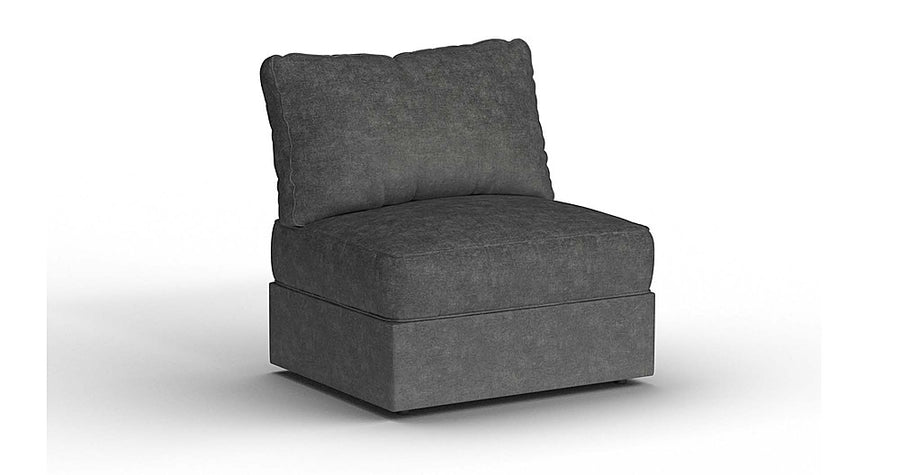 Lovesac - 6 Seats + 8 Sides Corded Velvet & Lovesoft - Charcoal Grey