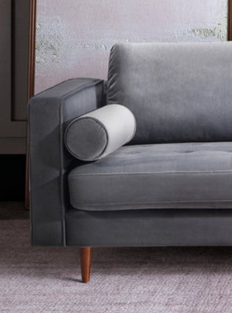 Velvet Roxy Grey Sectional