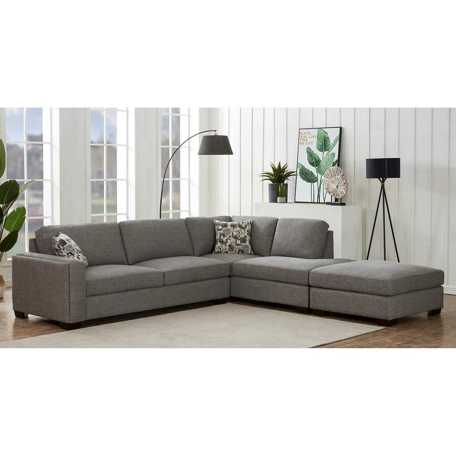 Durable Fabric Sectional