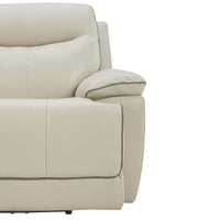 Messina Leather Power Reclining Sofa with Power Headrests