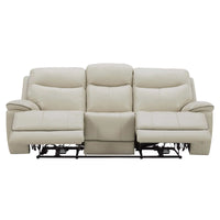 Messina Leather Power Reclining Sofa with Power Headrests